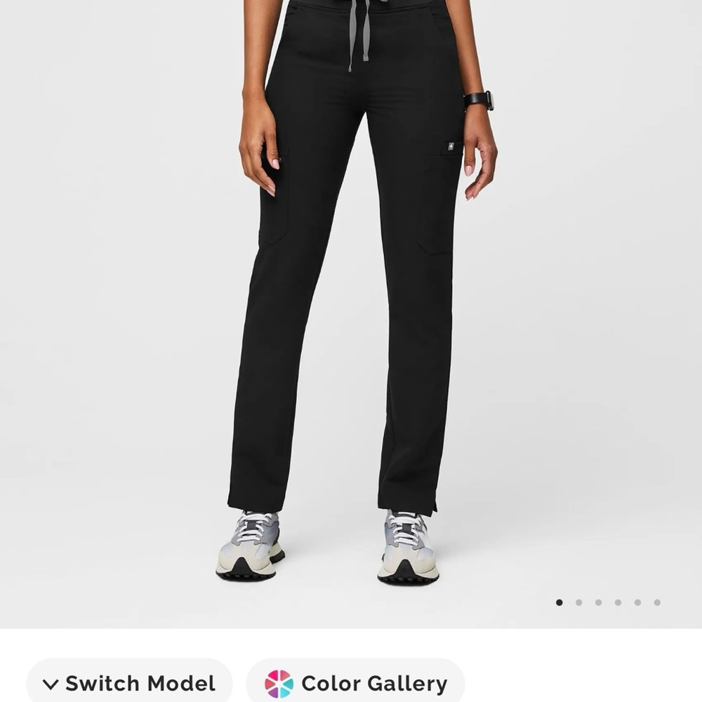 Figs High Waisted Yola Skinny Scrub Pants